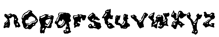 Wancine Font LOWERCASE