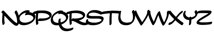 Wanders Font UPPERCASE
