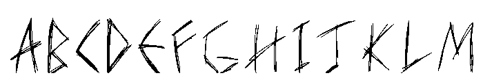 War Remains Regular Font UPPERCASE