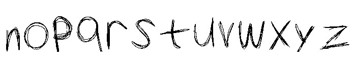 War Remains Regular Font LOWERCASE