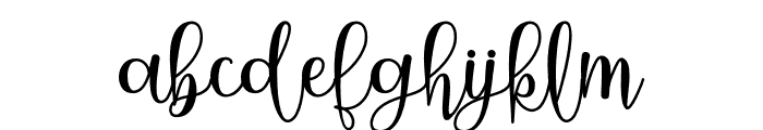 Warilah - Personal Use Font LOWERCASE