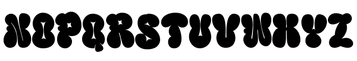 Warior bomber Regular Font LOWERCASE