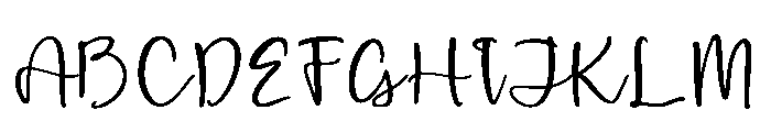 Warlinore Canbery Font UPPERCASE