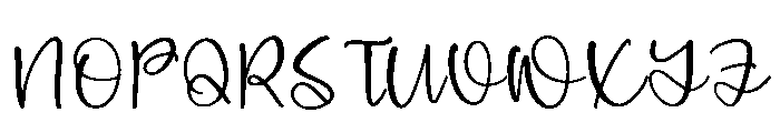 Warlinore Canbery Font UPPERCASE