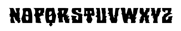 Warlock's Ale Expanded Font LOWERCASE