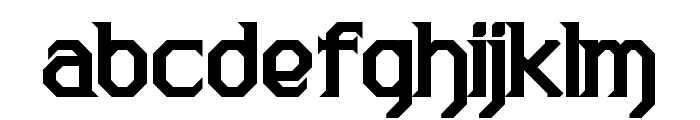 Warlords Bold Font LOWERCASE