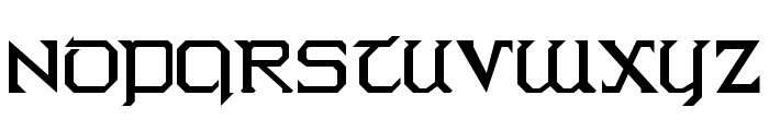 Warlords Normal Font LOWERCASE