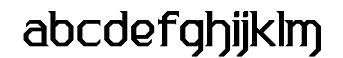 Warlords Font LOWERCASE