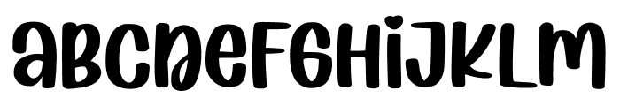 Warm Wishes Font UPPERCASE