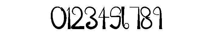 Warp Font OTHER CHARS