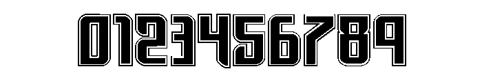 Warriatron Academy Straight Font OTHER CHARS
