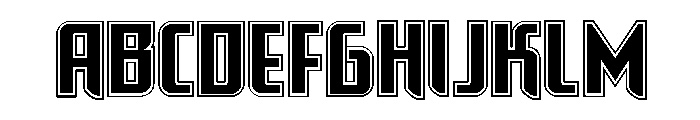 Warriatron Academy Straight FONT