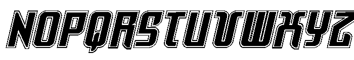 Warriatron Academy Font LOWERCASE