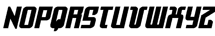 Warriatron Bold Font UPPERCASE