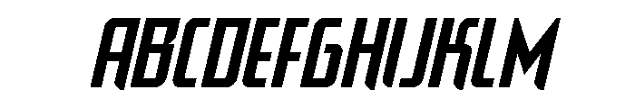 Warriatron Condensed FONT