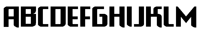 Warriatron Expanded Straight FONT