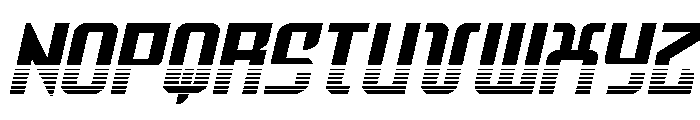 Warriatron Halftone Font UPPERCASE