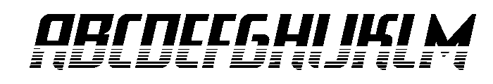 Warriatron Halftone FONT
