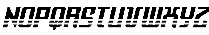 Warriatron Halftone Font LOWERCASE