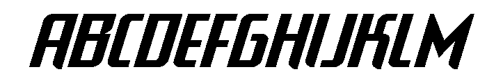 Warriatron Italic FONT