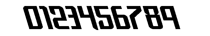 Warriatron Super-Leftalic Font OTHER CHARS