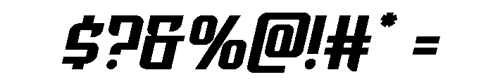 Warriatron Font OTHER CHARS