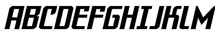 Warriatron Font UPPERCASE