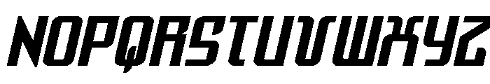 Warriatron Font UPPERCASE