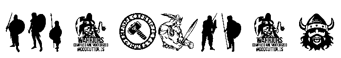 Warriors Font OTHER CHARS