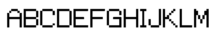WasterMaster10 Font UPPERCASE