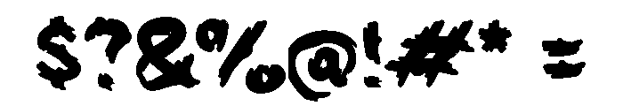 Watashiwa Font OTHER CHARS