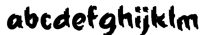 Watashiwa Font LOWERCASE