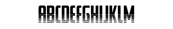 Watchtower Halftone Font LOWERCASE