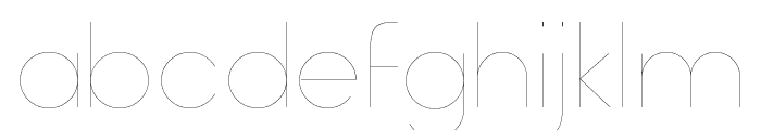 Watchword Hairline Demo Font LOWERCASE