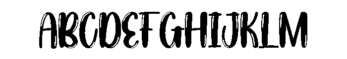 Water Bubble Font UPPERCASE