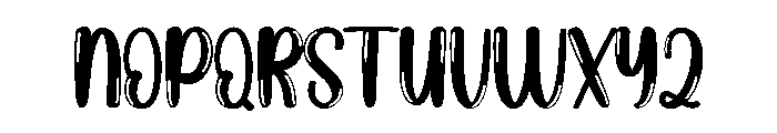Water Bubble Font UPPERCASE