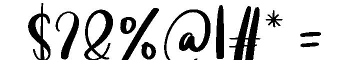 Water Font OTHER CHARS