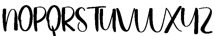 Water Font UPPERCASE