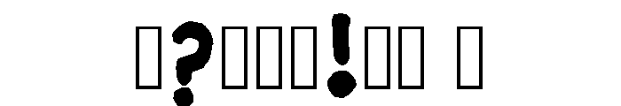 Watercolour Test Regular Font OTHER CHARS
