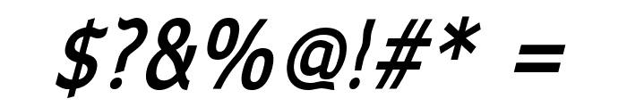 Waverley Bold Italic Font OTHER CHARS
