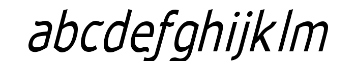 Waverley-Italic Font LOWERCASE