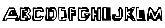 Wayzgoose Punch Font UPPERCASE