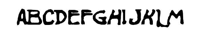 Wayzgoose Punch Font LOWERCASE