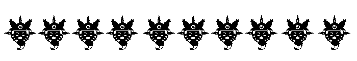 wakfu fan Font OTHER CHARS