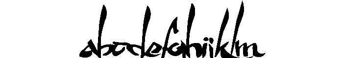 wakfu fan FONT