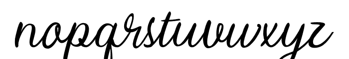 wandita Font LOWERCASE