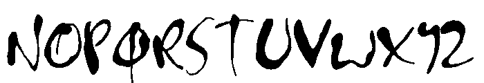 watermark Font UPPERCASE