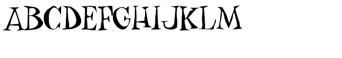 Wackado Regular Font UPPERCASE