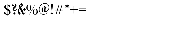 Walbaum Fraktur Standard Font OTHER CHARS