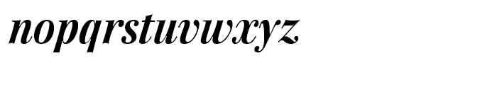 Walburn Bold Italic Font LOWERCASE